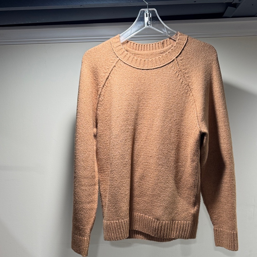 Abercrombie & Fitch Men's Camel Crewneck Sweater